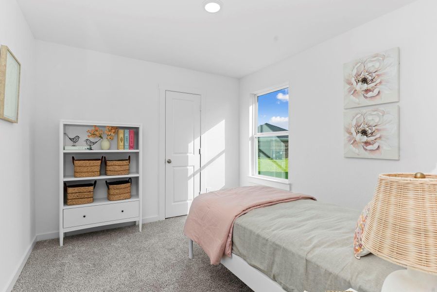 Furnished interior view inside a new home in Blue Heron Estates, Beasley (Image 12).