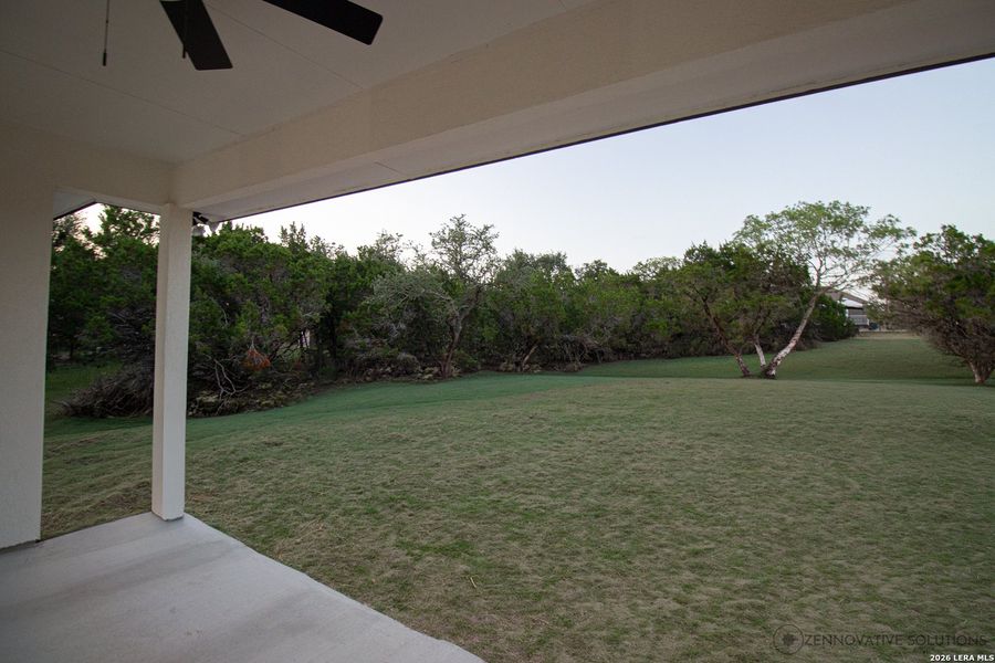 Exterior details and patio area of a home in , Canyon Lake (Image 3).