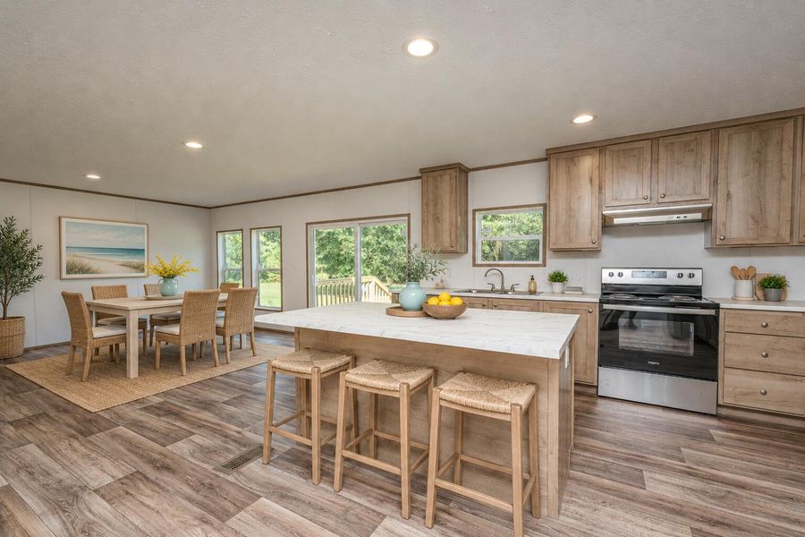 Furnished interior view inside a new home in , St. Stephen (Image 55).