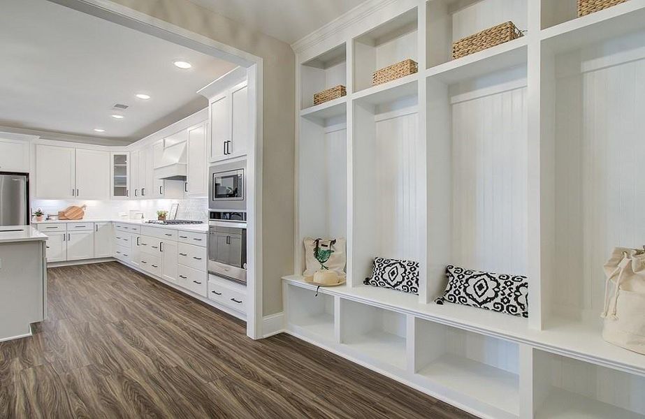 Furnished interior view inside a new home in Courtyards at Traditions, Cumming (Image 3).