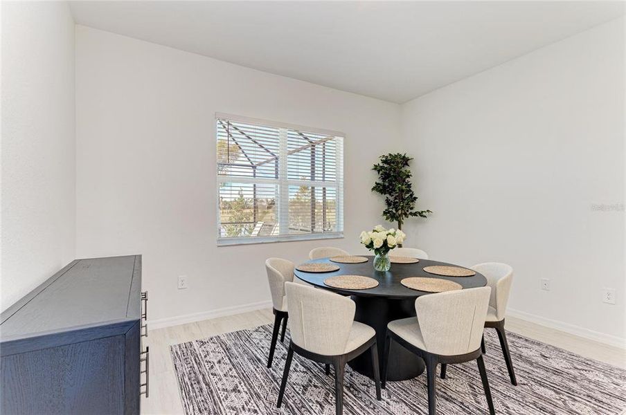 Furnished interior view inside a new home in Calusa Country Club, Lakewood Ranch (Image 18).