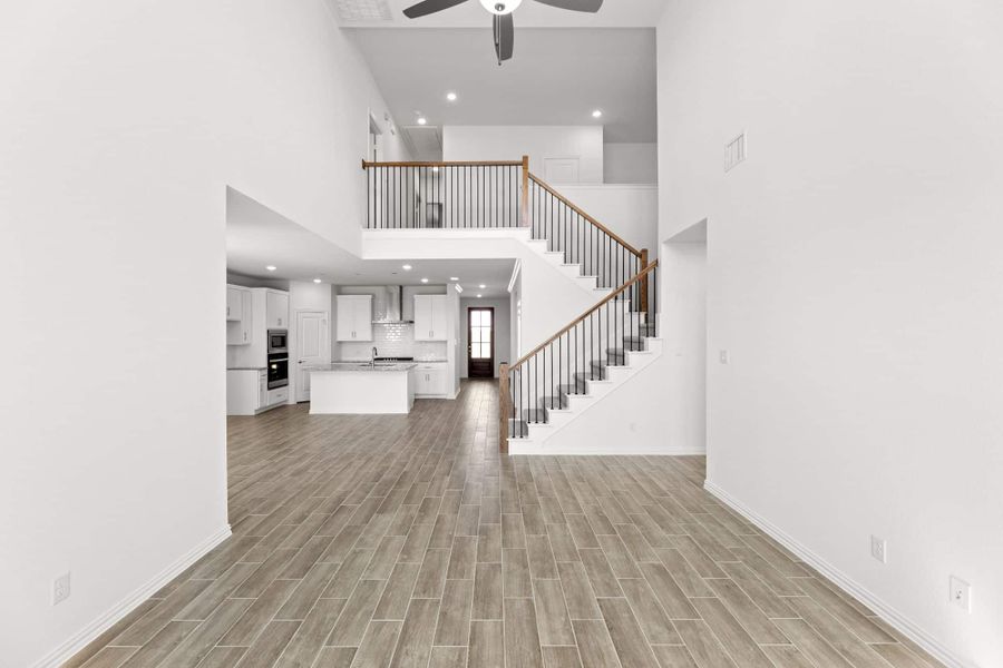 Representative furnished interior of a home built from the Salado by UnionMain Homes in Elevon, Lavon (Image 11). Representative furnished interior of a home built from the Salado by UnionMain Homes in Elevon, Lavon (Image 11).