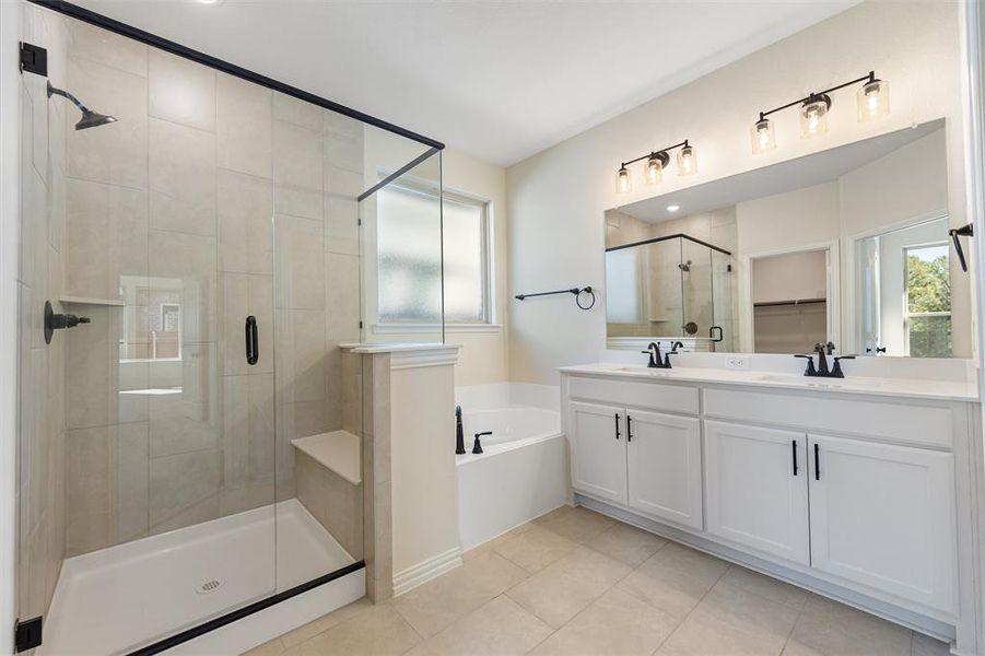 Furnished interior view inside a new home in Morningstar, Aledo (Image 7). Furnished interior view inside a new home in Morningstar, Aledo (Image 7).