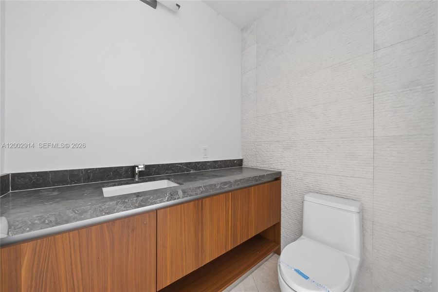 Furnished interior view inside a new home in , Miami (Image 11).