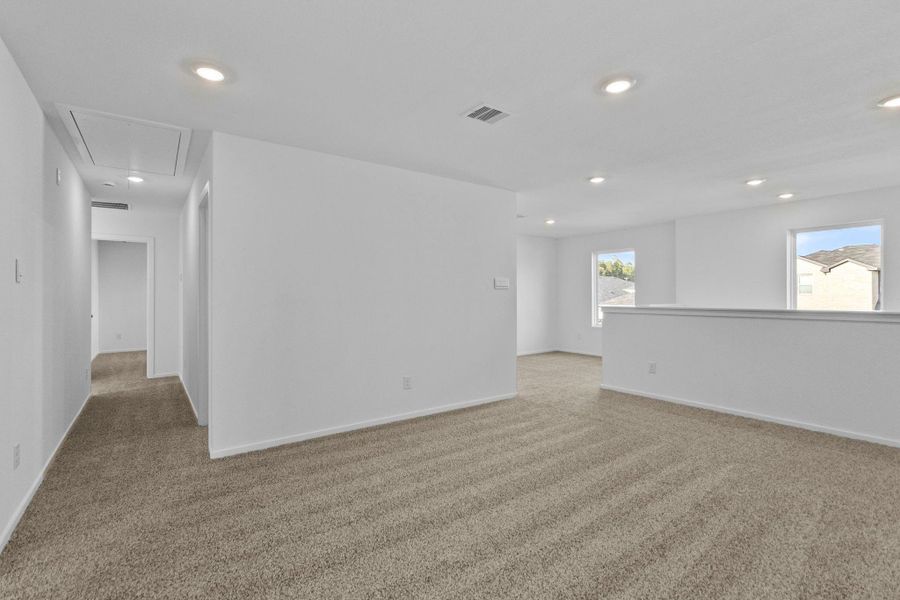 Spacious, unfurnished interior of a new home in Mill Creek, Magnolia (Image 10). Spacious, unfurnished interior of a new home in Mill Creek, Magnolia (Image 10).