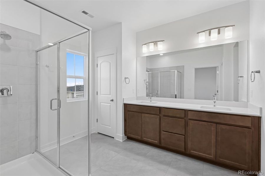 Furnished interior view inside a new home in Painted Prairie Cottage, Aurora (Image 11).
