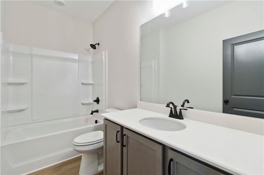 Furnished interior view inside a new home in Serenity, Hapeville (Image 5). Furnished interior view inside a new home in Serenity, Hapeville (Image 5).