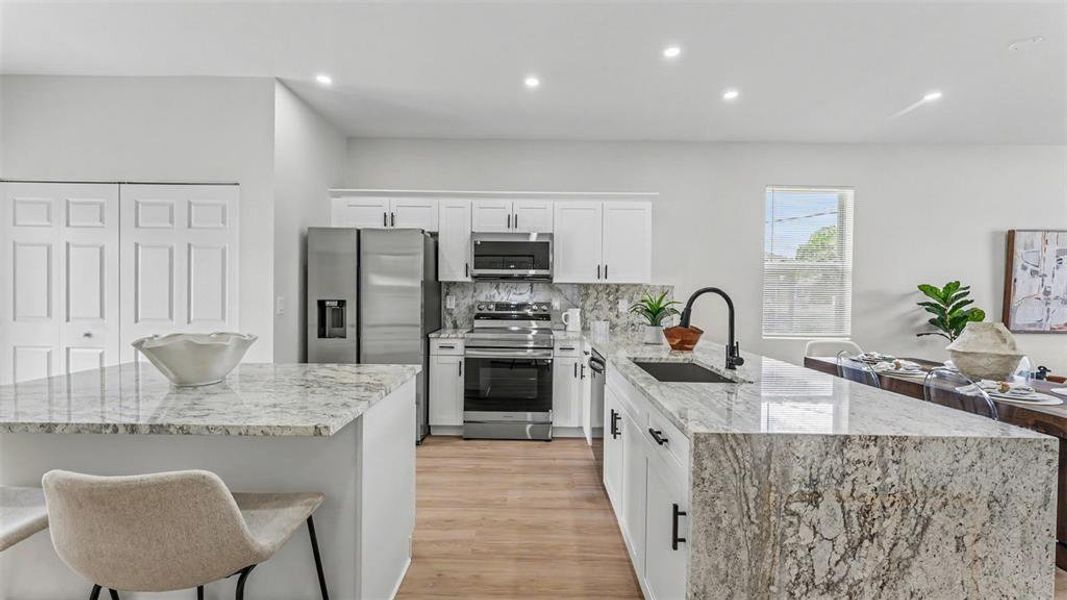 Furnished interior view inside a new home in , Lakeland (Image 8).