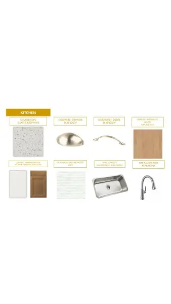 Sample of building materials used in homes in Adalyn Park, Mooresville (Image 2).