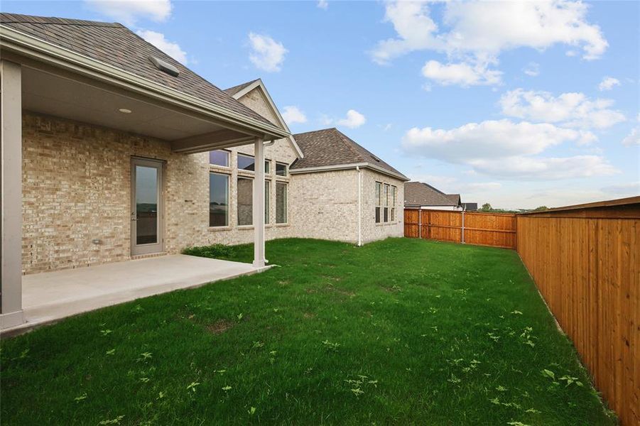 View of yard with a patio View of yard with a patio