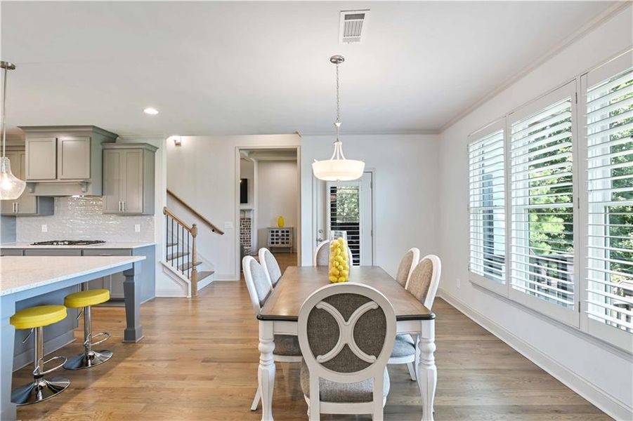 Furnished interior view inside a new home in , Auburn (Image 58).