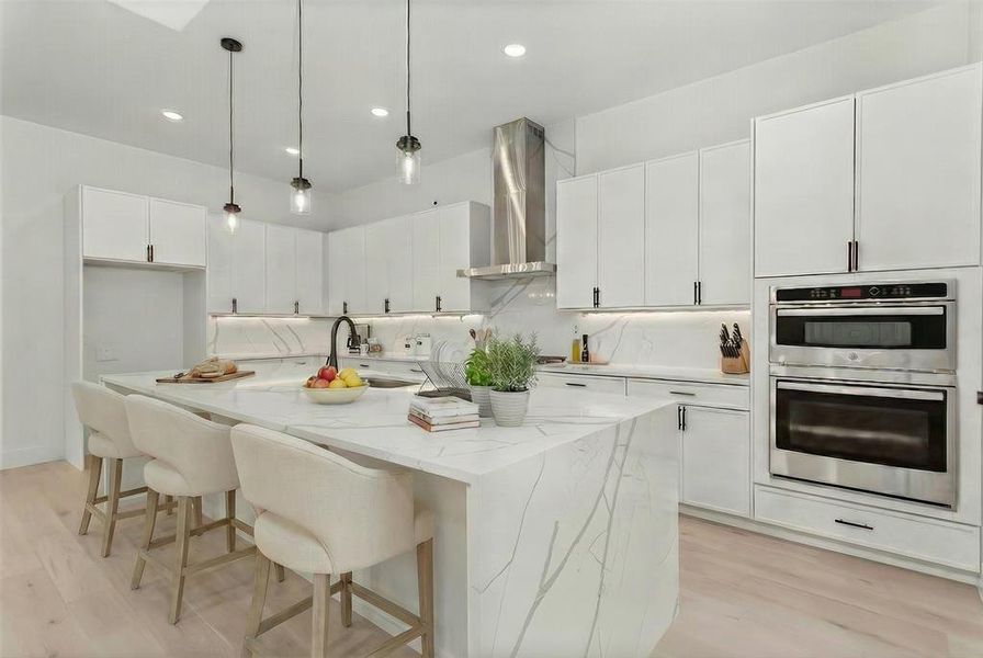 Furnished interior view inside a new home in , Dallas (Image 13).