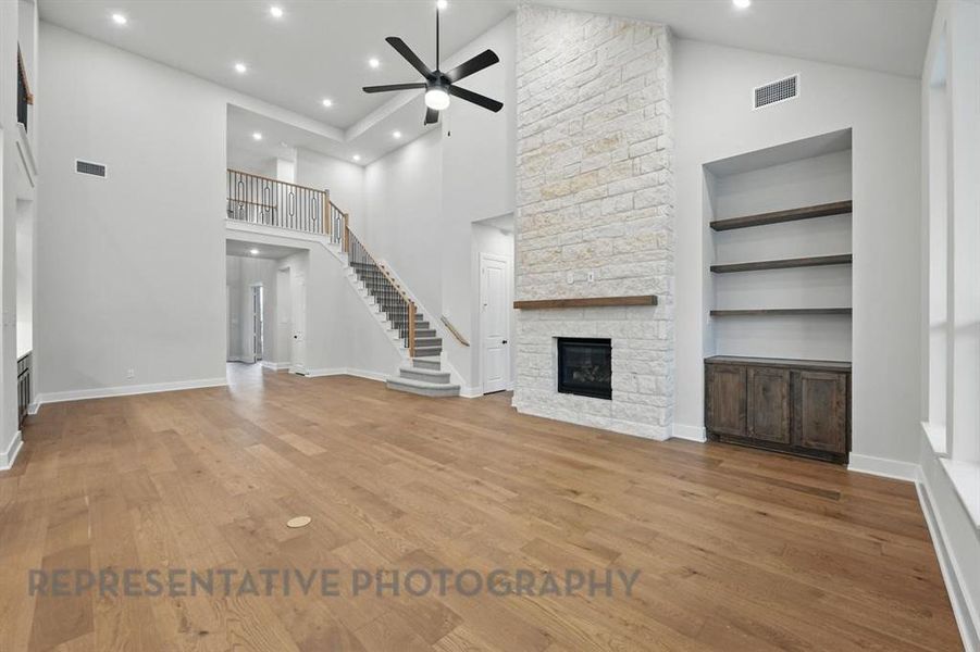 Spacious, unfurnished interior of a new home in , Forney (Image 17).