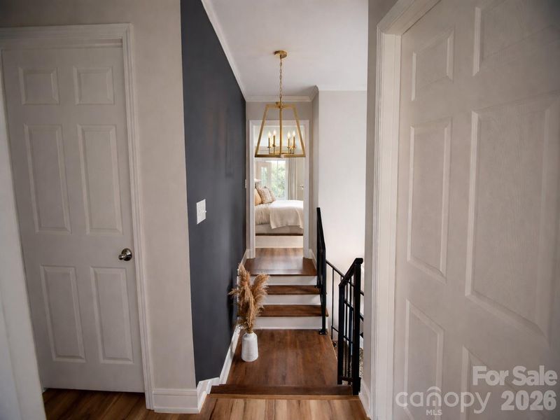 Furnished interior view inside a new home in , Charlotte (Image 14). Furnished interior view inside a new home in , Charlotte (Image 14).
