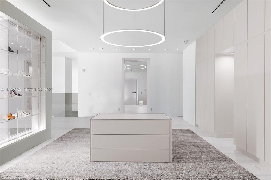 Furnished interior view inside a new home in , Miami (Image 34).