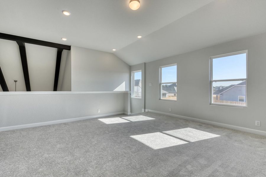 Representative unfurnished interior of a home built from the Katy by Ashton Woods in Megan's Landing 50's, Castroville (Image 32). Representative unfurnished interior of a home built from the Katy by Ashton Woods in Megan's Landing 50's, Castroville (Image 32).