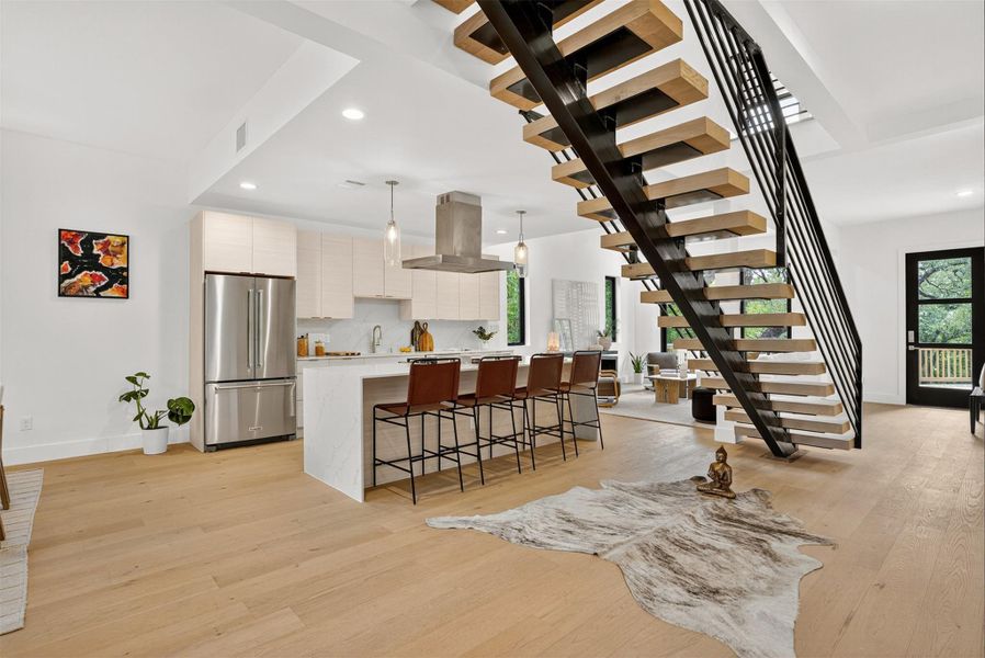 Step inside and let your eyes wander — the living room, kitchen, and dining areas stretch out before you, alive with light, energy, and a layout that makes every glance feel like a little “wow” moment Step inside and let your eyes wander — the living room, kitchen, and dining areas stretch out before you, alive with light, energy, and a layout that makes every glance feel like a little “wow” moment