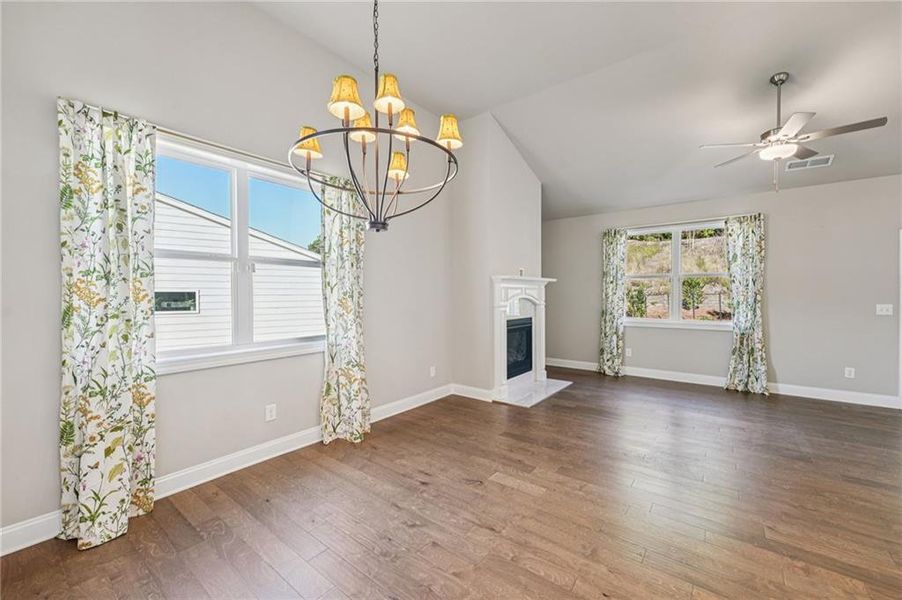 Spacious, unfurnished interior of a new home in , Canton (Image 24).