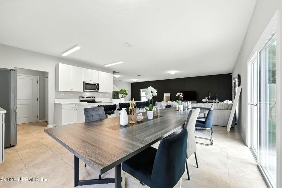 Furnished interior view inside a new home in , Jacksonville (Image 12).