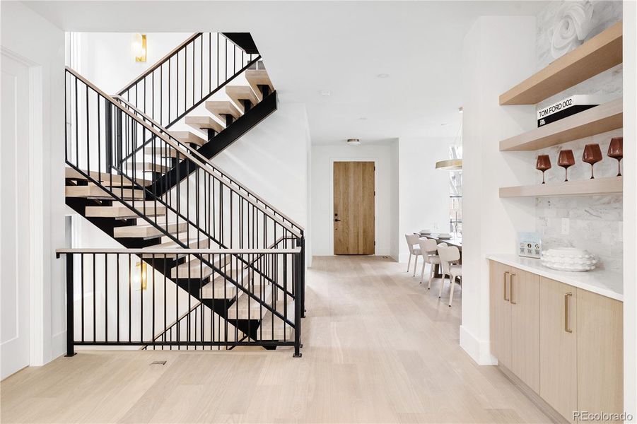 Furnished interior view inside a new home in , Denver (Image 35). Furnished interior view inside a new home in , Denver (Image 35).