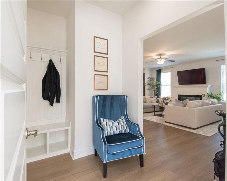Furnished interior view inside a new home in Cooper's Walk, Loganville (Image 11).