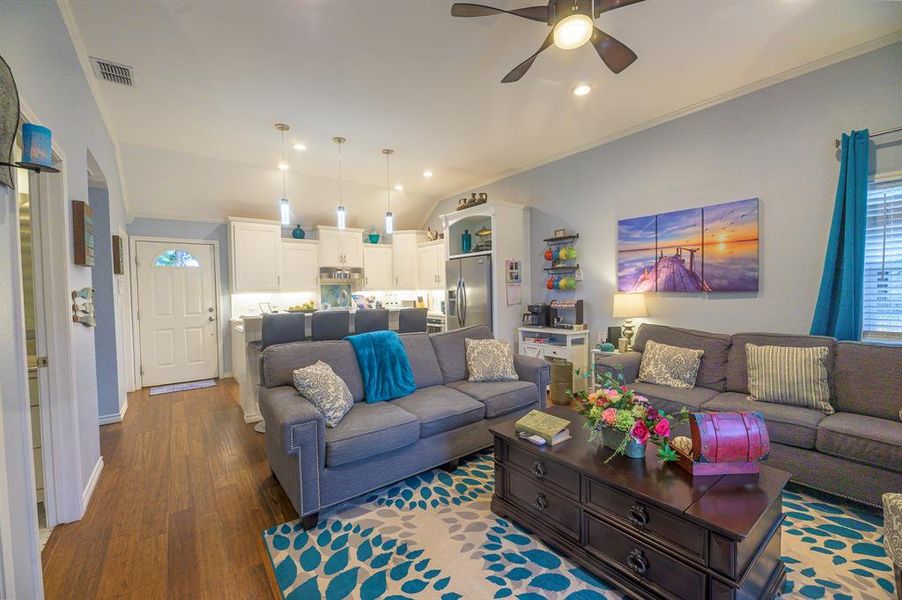 Furnished interior view inside a new home in , Graford (Image 10).