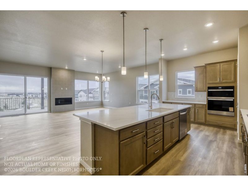 Furnished interior view inside a new home in , Fort Collins (Image 12). Furnished interior view inside a new home in , Fort Collins (Image 12).