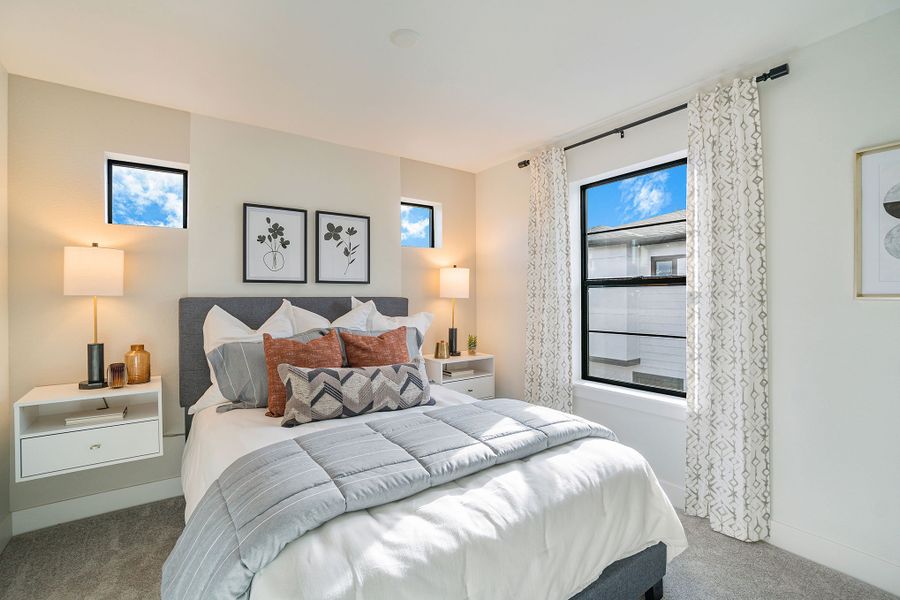 Representative furnished interior of a home built from the Baxter by Lokal Homes in The Vistas at West Mesa, Colorado Springs (Image 24).