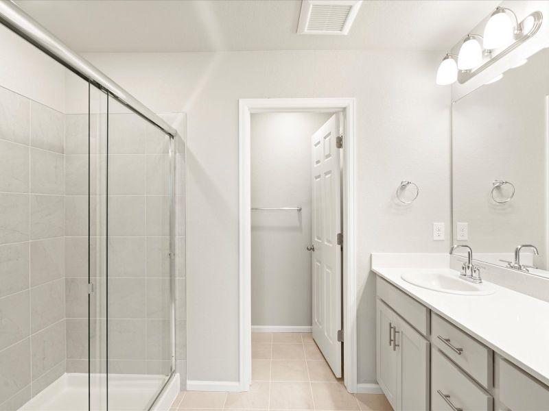 Furnished interior view inside a new home in Three Hills, Morrison (Image 5).