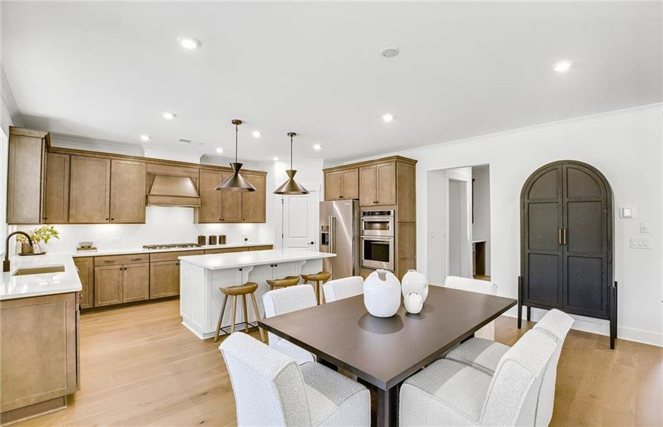 Furnished interior view inside a new home in Berkeley Mill, Cumming (Image 8).