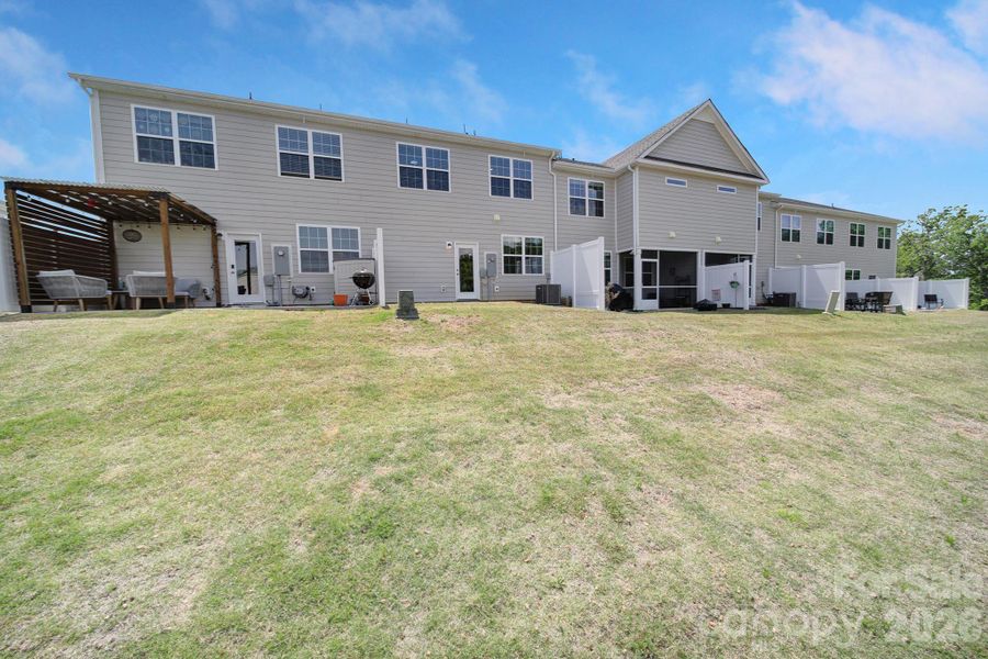 Exterior details and patio area of a home in , Fort Mill (Image 24).
