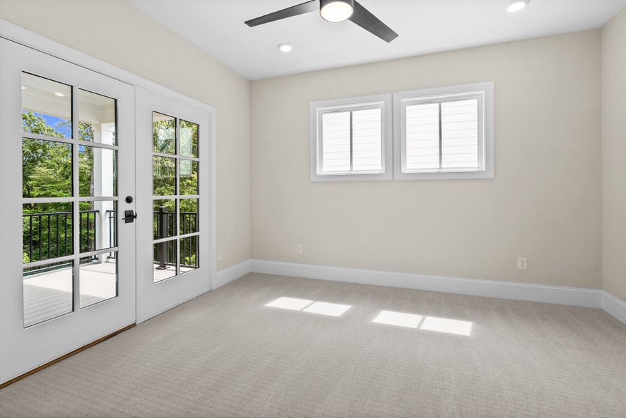 Representative unfurnished interior of a home built from the The Olmstead II by The Providence Group in Waterside Single Family, Peachtree Corners (Image 48).