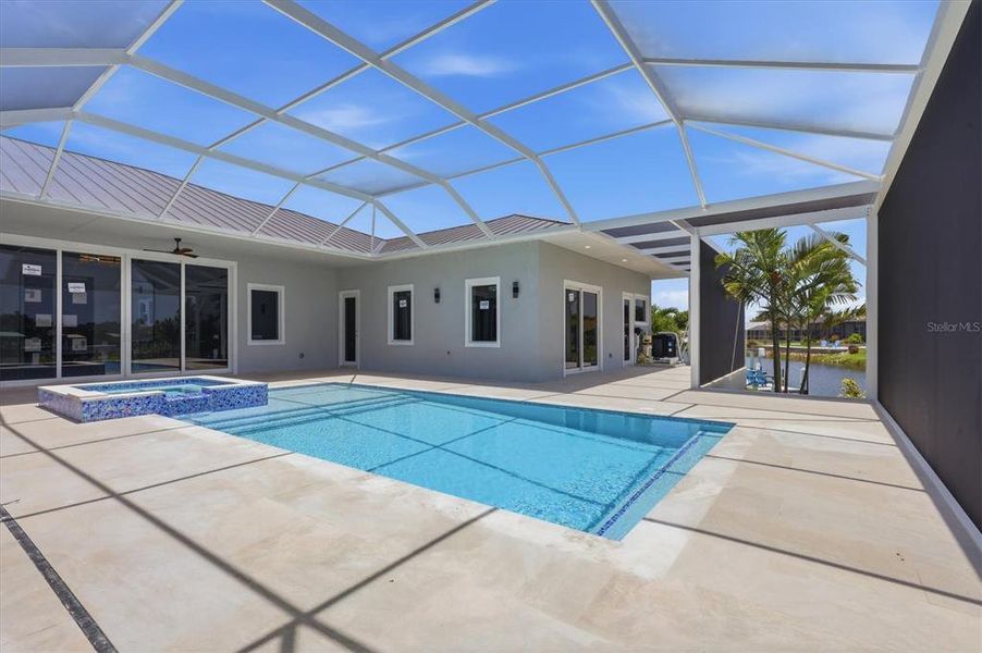 Exterior details and patio area of a home in , Port Charlotte (Image 8). Exterior details and patio area of a home in , Port Charlotte (Image 8).