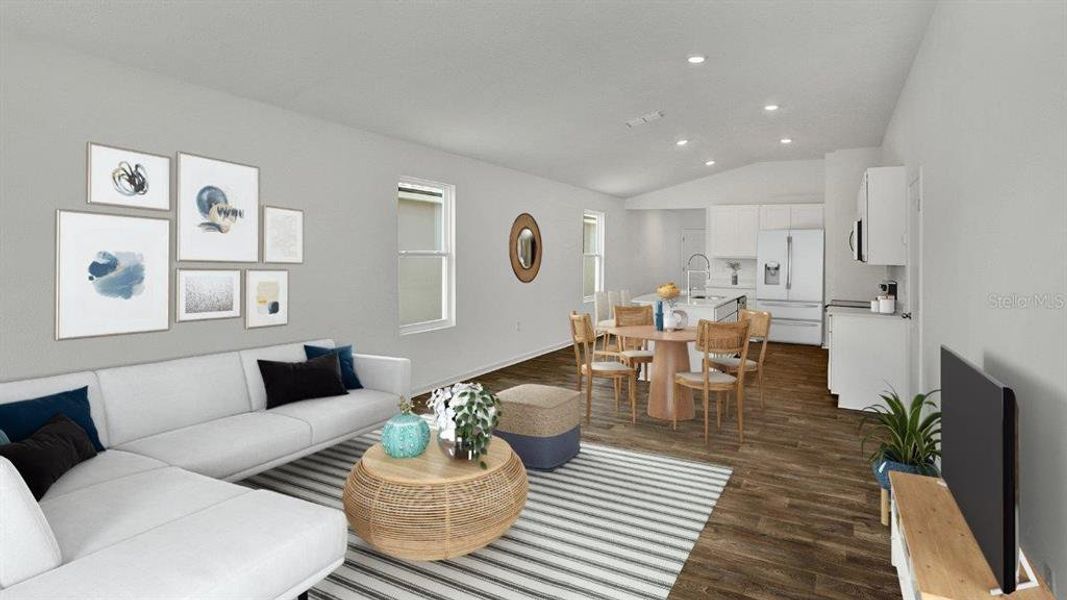 Furnished interior view inside a new home in Grand Reserve, Bunnell (Image 10).