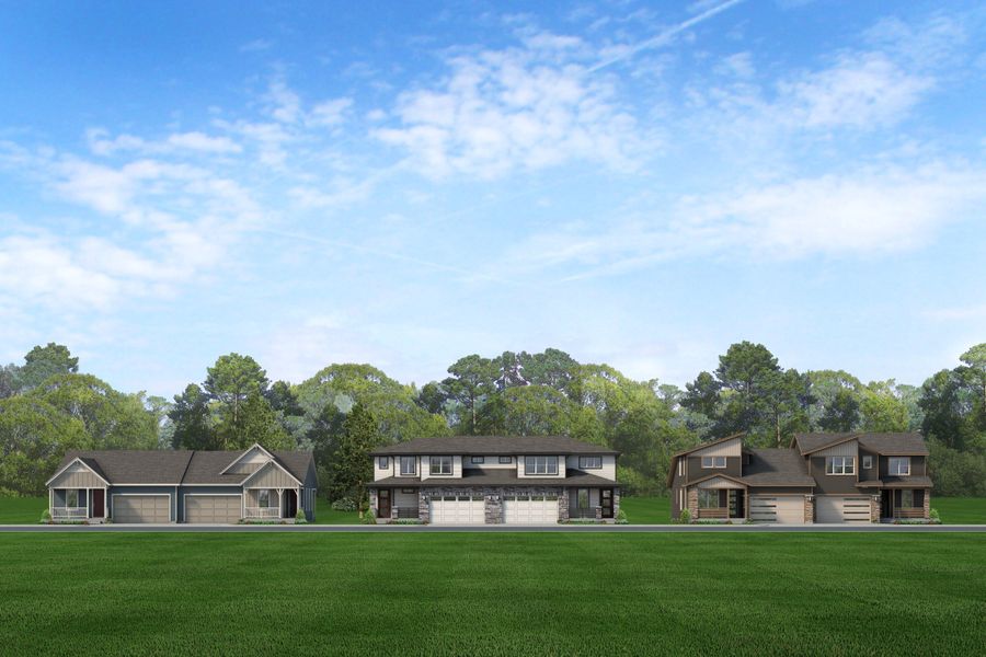 Representative exterior photo of a completed home built from the The Belford by Risewell Homes in Cordovan, Firestone, CO (Image 1). Representative exterior photo of a completed home built from the The Belford by Risewell Homes in Cordovan, Firestone, CO (Image 1).