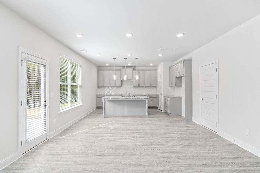 Spacious, unfurnished interior of a new home in Waters Edge, Mansfield (Image 17).