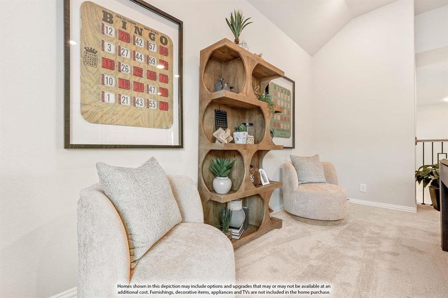 Furnished interior view inside a new home in Sutton Fields, Celina (Image 23).