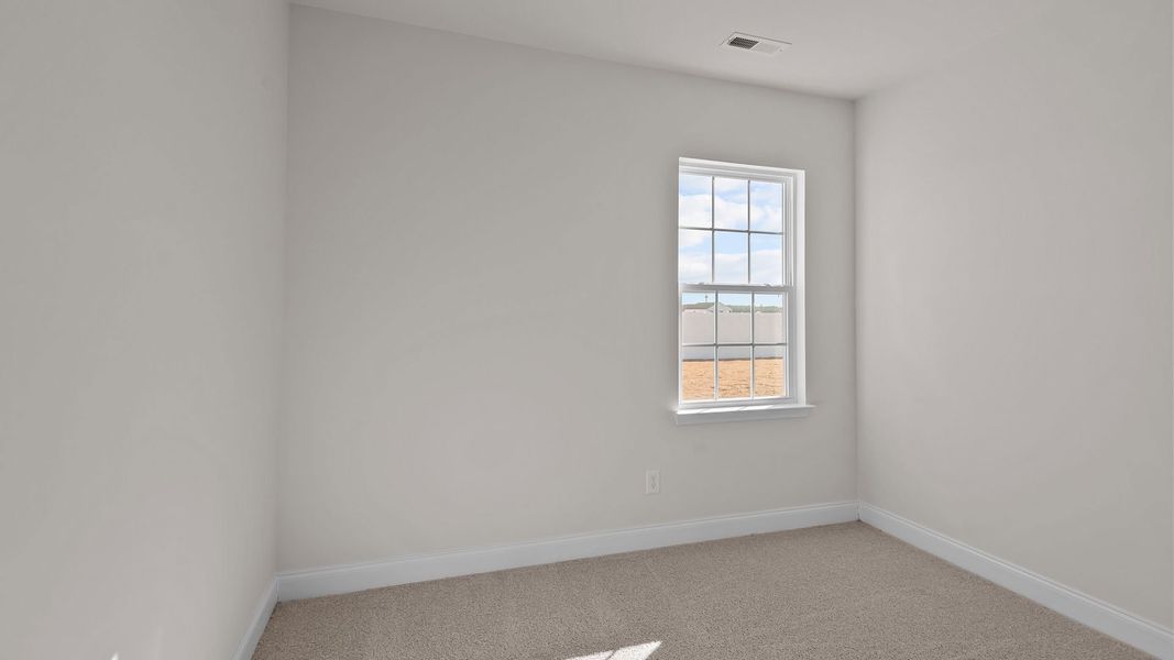 Spacious, unfurnished interior of a new home in Bedford Place, Wilson (Image 13). Spacious, unfurnished interior of a new home in Bedford Place, Wilson (Image 13).