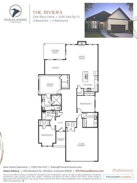 The Riviera Floor Plan