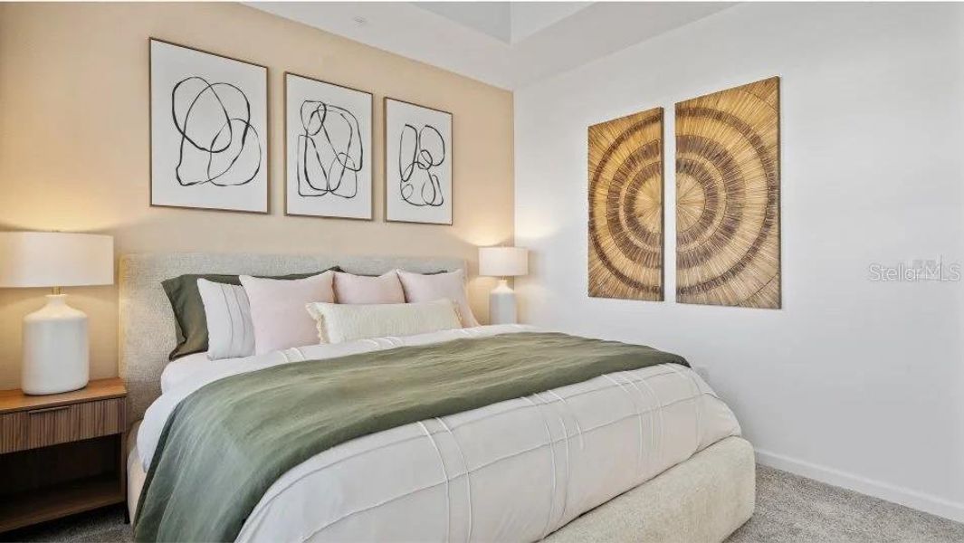 Furnished interior view inside a new home in , Orlando (Image 7).