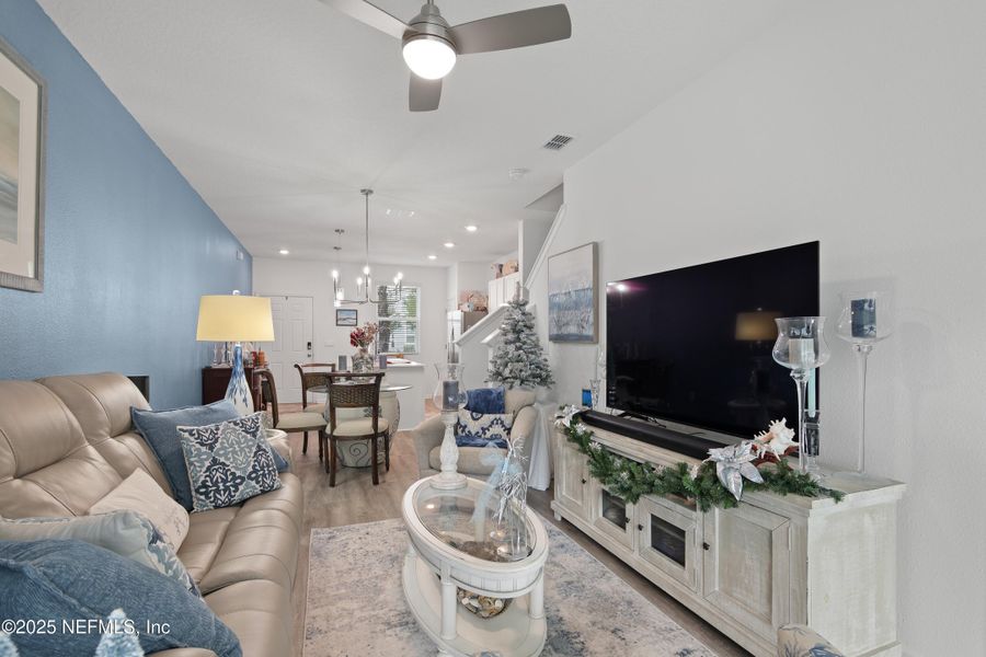 Furnished interior view inside a new home in , St. Augustine (Image 10).