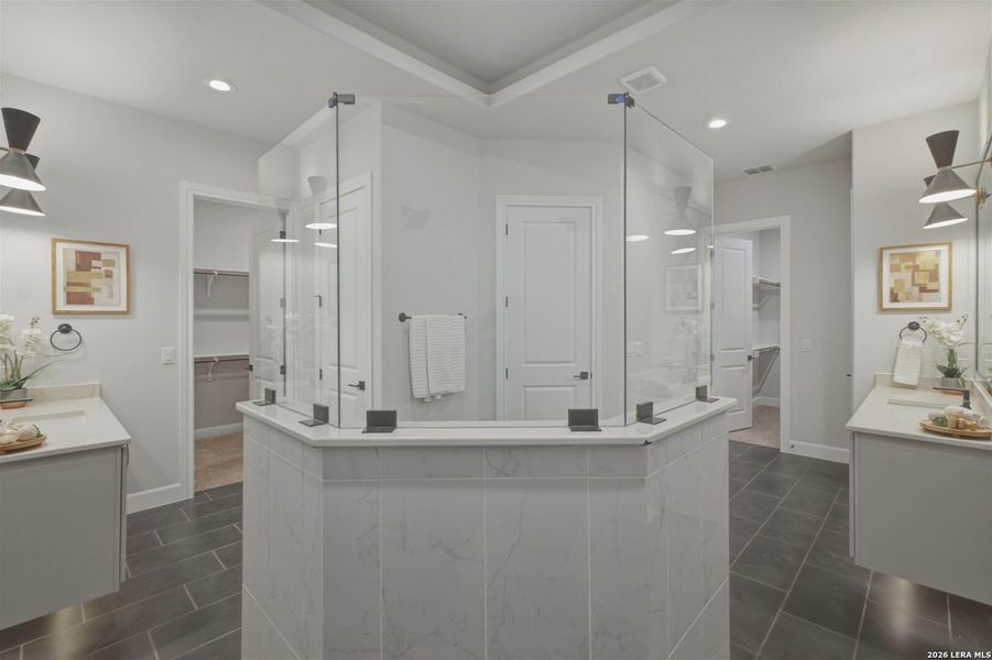 Furnished interior view inside a new home in , San Antonio (Image 9).