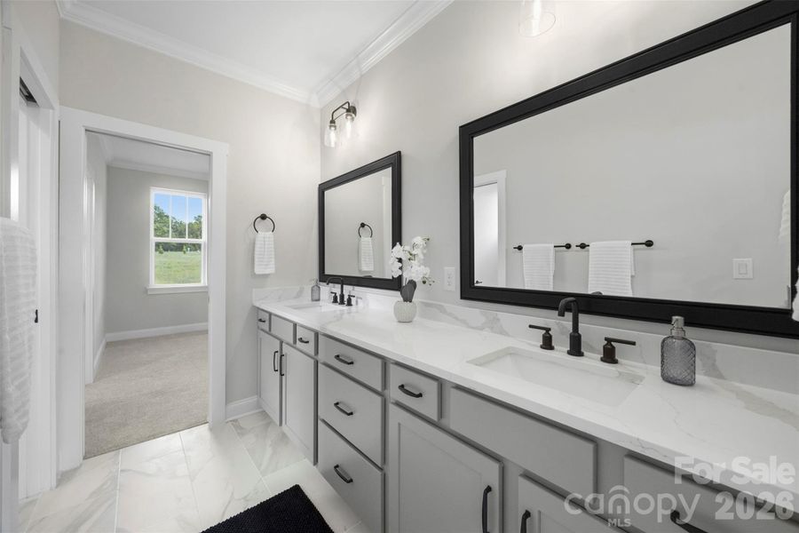 Furnished interior view inside a new home in , Lancaster (Image 31).