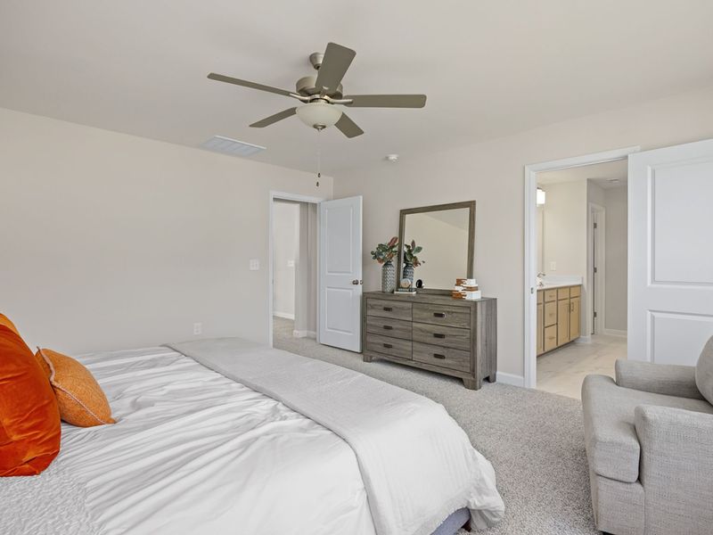 Representative furnished interior of a home built from the The Chestnut A by Davidson Homes LLC in Enclave at Belmont, Belmont (Image 19). Representative furnished interior of a home built from the The Chestnut A by Davidson Homes LLC in Enclave at Belmont, Belmont (Image 19).