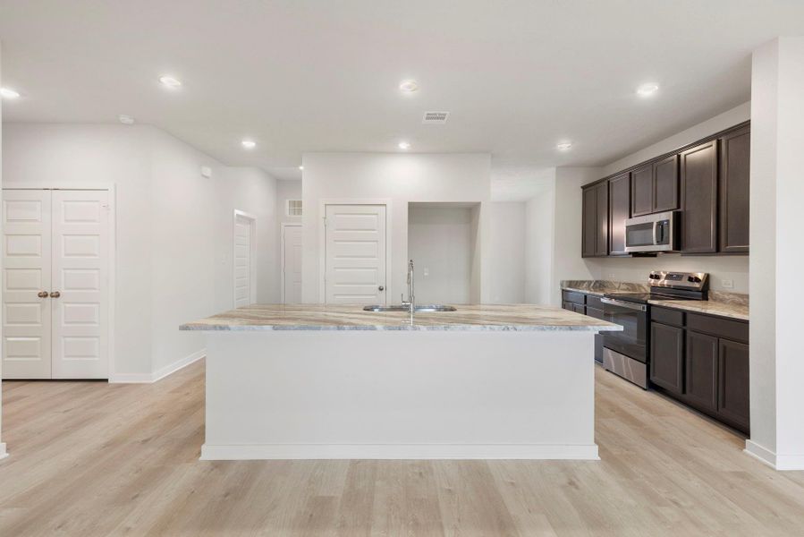Furnished interior view inside a new home in , Huntsville (Image 9).