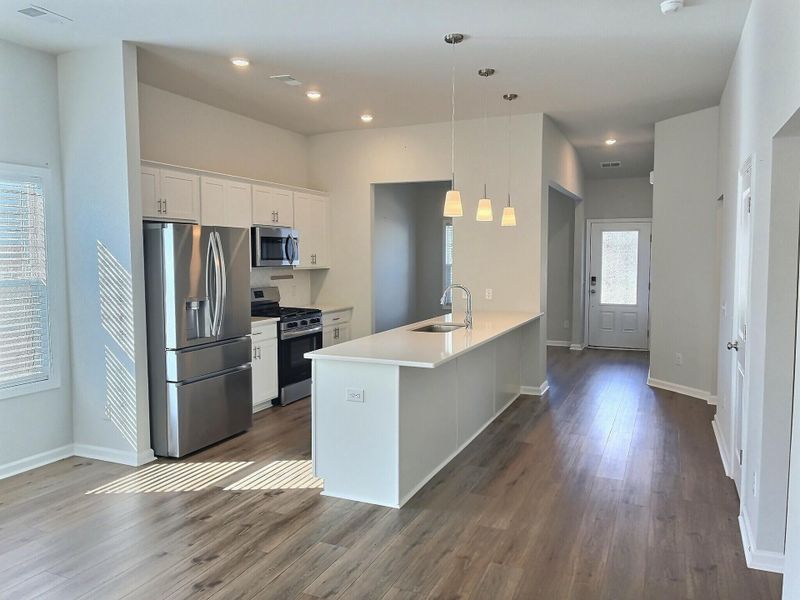 Furnished interior view inside a new home in Six Oaks, Summerville (Image 5).