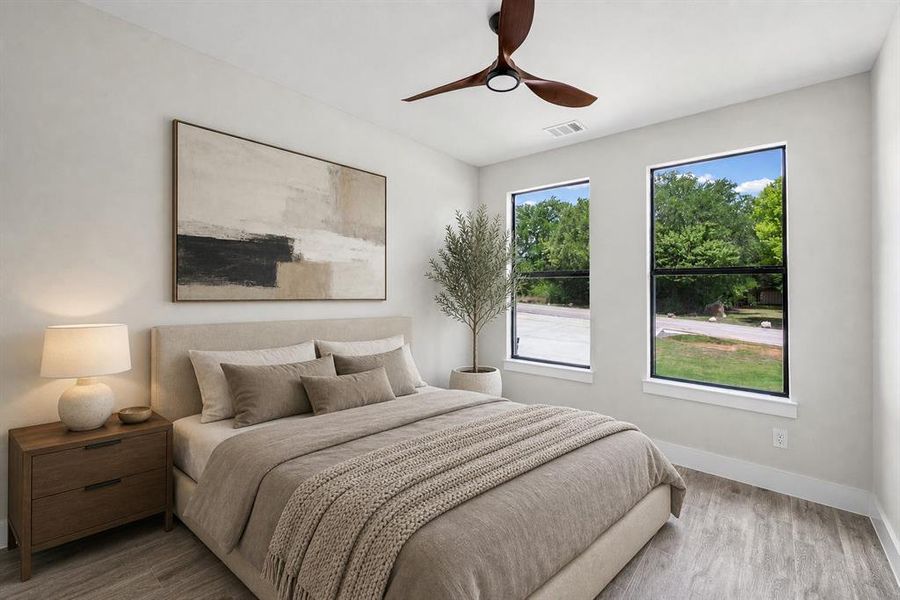 Furnished interior view inside a new home in , Granbury (Image 14).