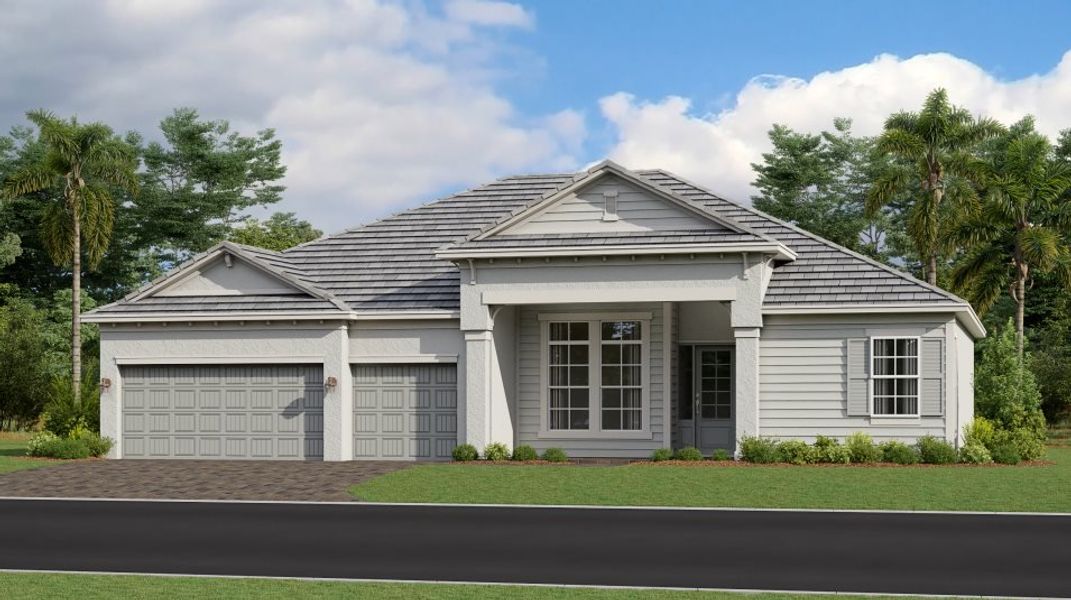 A classic exterior with horizontal lap