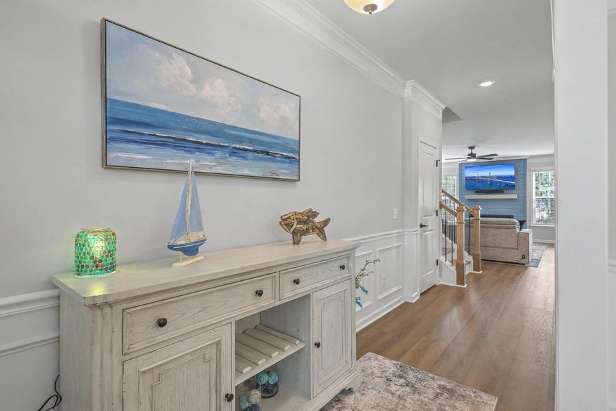 Furnished interior view inside a new home in Parker's Preserve, Ridgeville (Image 18).