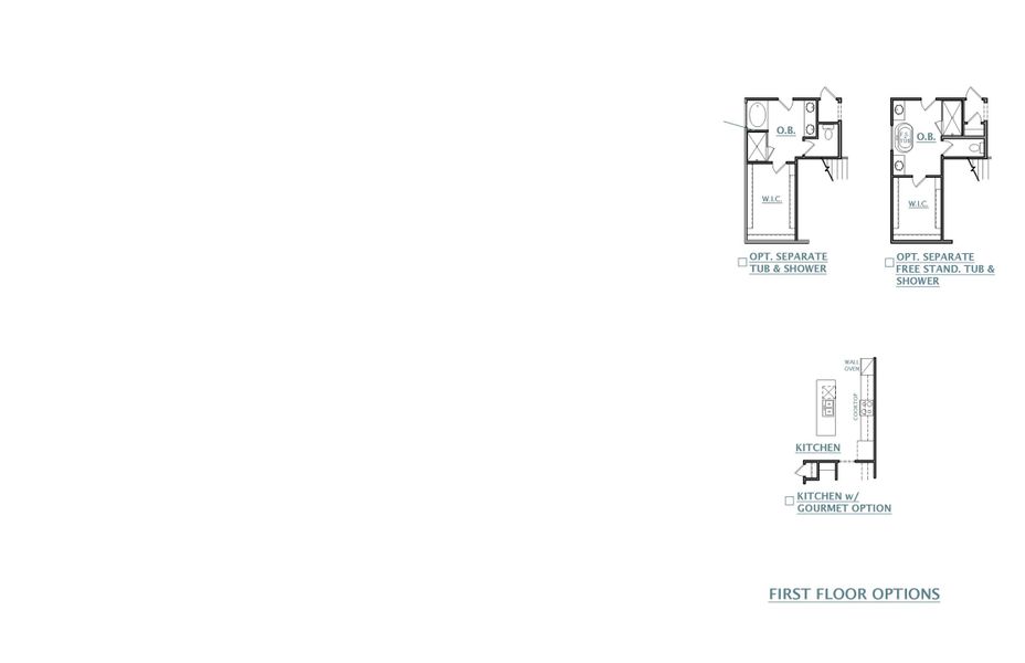 2D floor plan layout for the Holland - Single Family Homes by Dream Finders Homes in Goodwin Farms, Fairview, TN (Image 5).